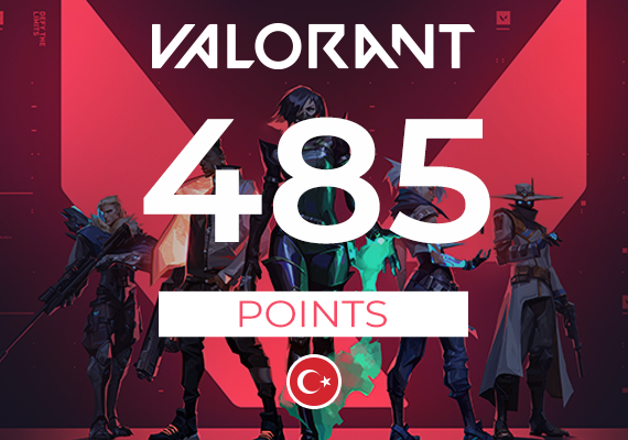 VALORANT Gift Card - 485 Valorant Points Key - TURKEY
